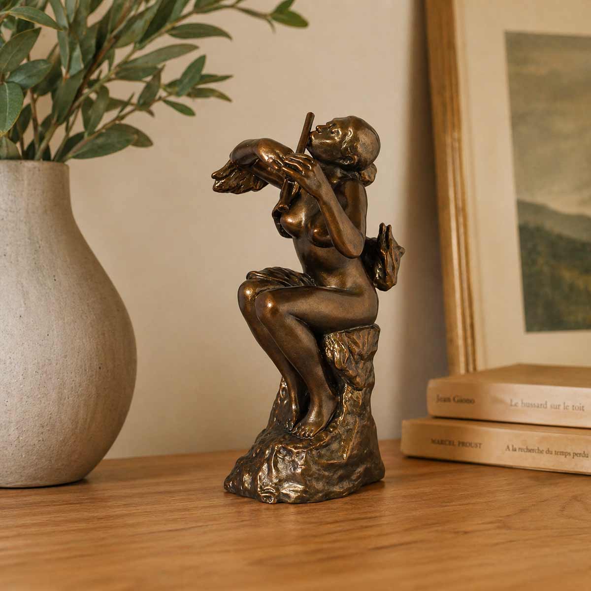 Statue Camille Claudel La joueuse de fl�te 22,5 cm