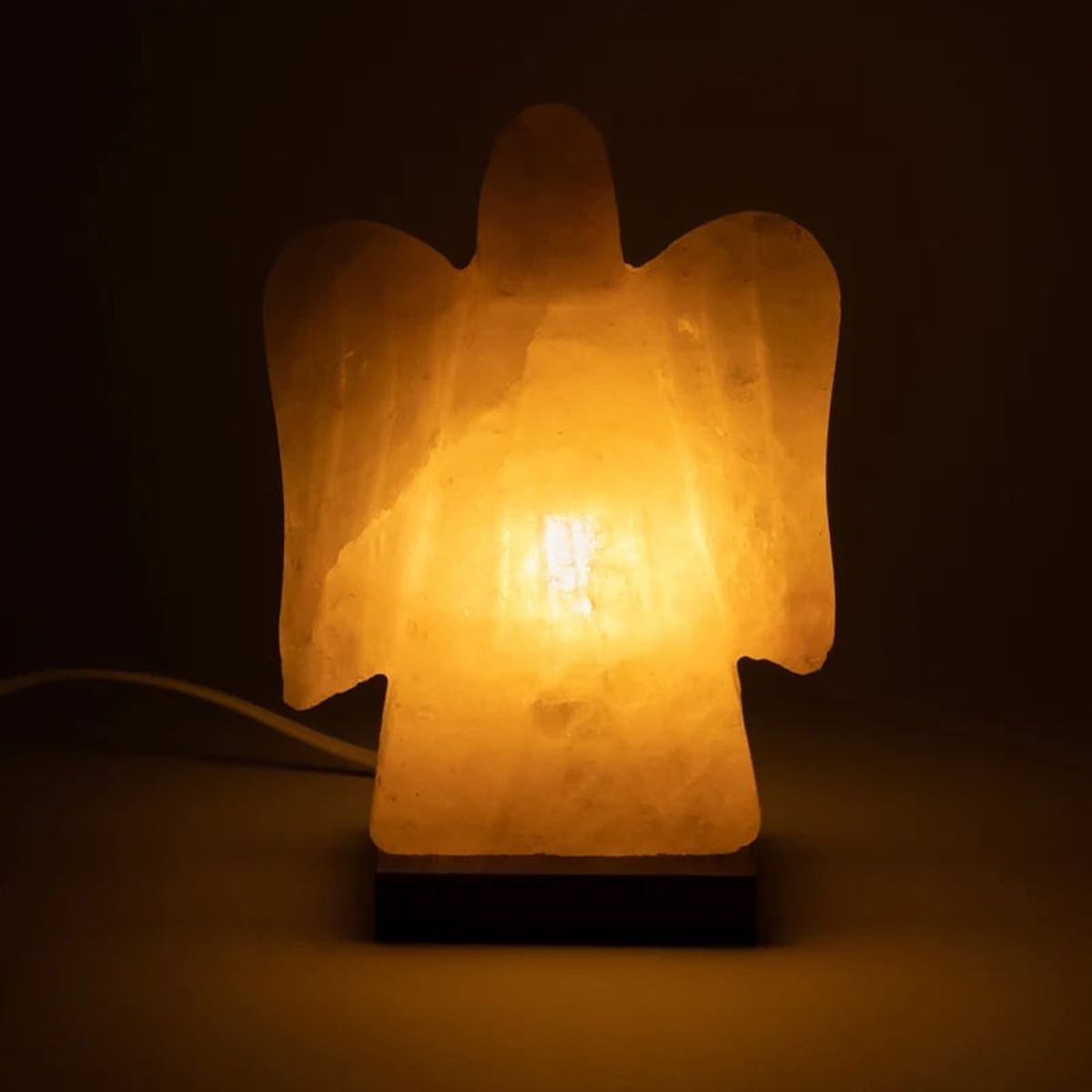 Lampe en cristal de sel de lHimalaya - Ange