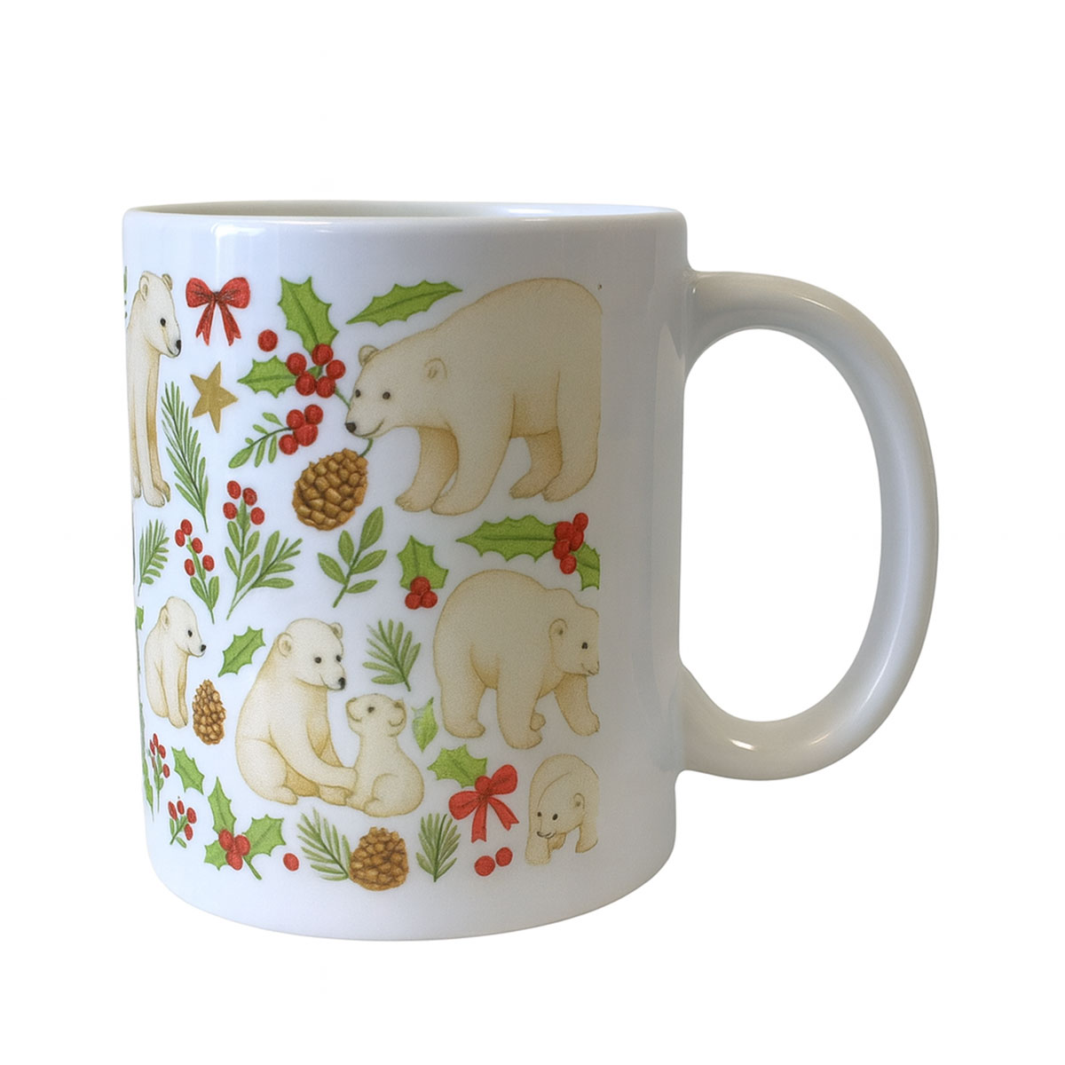 Mug ours polaires  Collection Nol - 325 ml