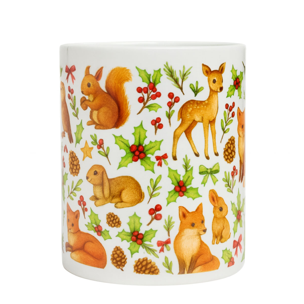 Mug animaux de la fort  Collection Nol - 325 ml