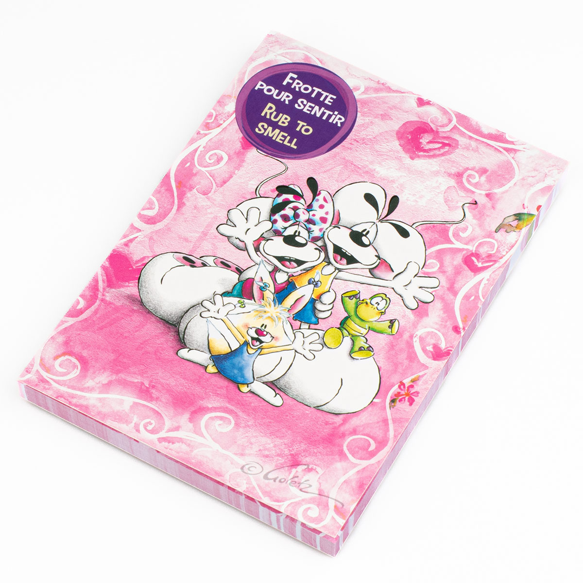 Bloc-notes Diddl parfum A6  Modle alatoire