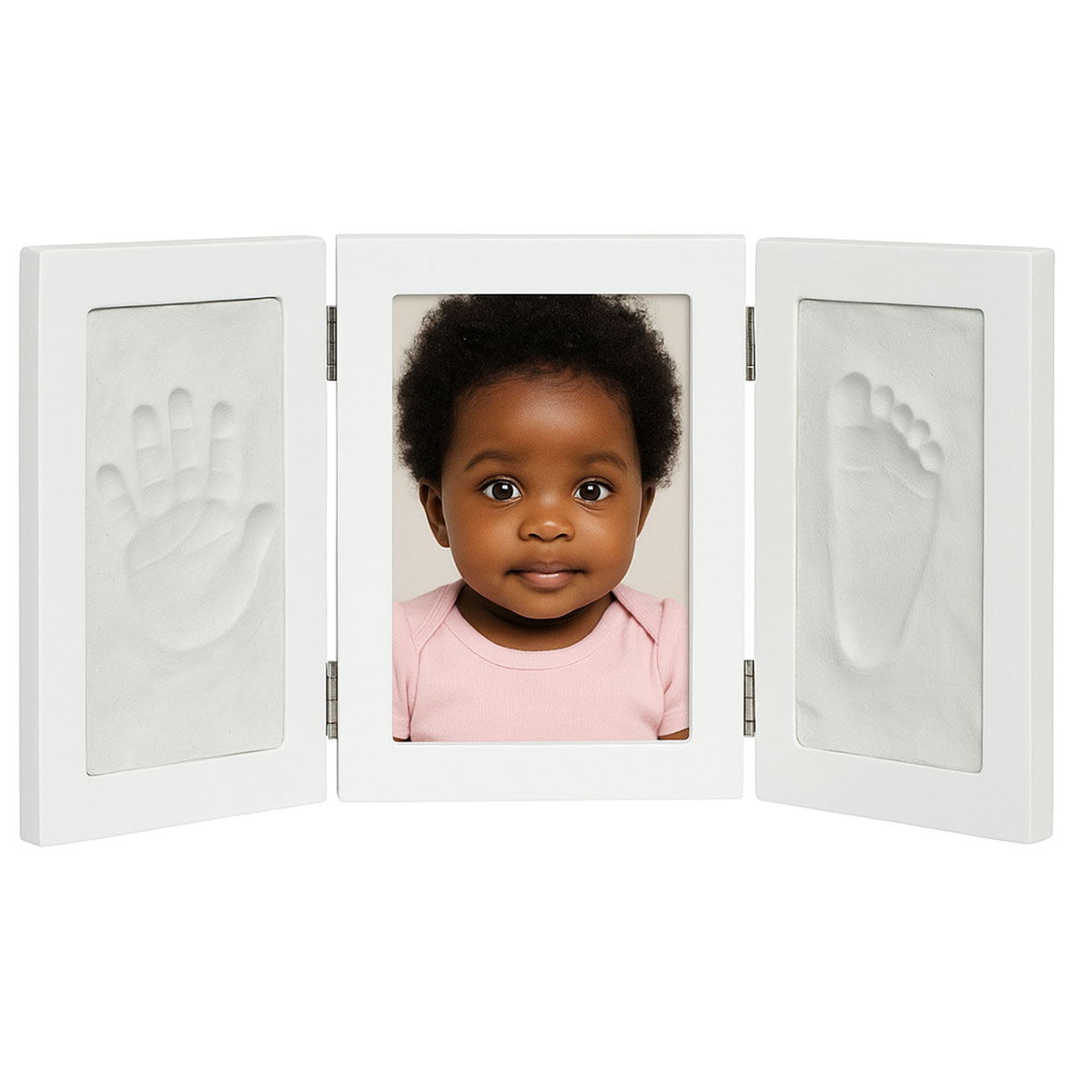 Cadre photo avec empreintes b�b�