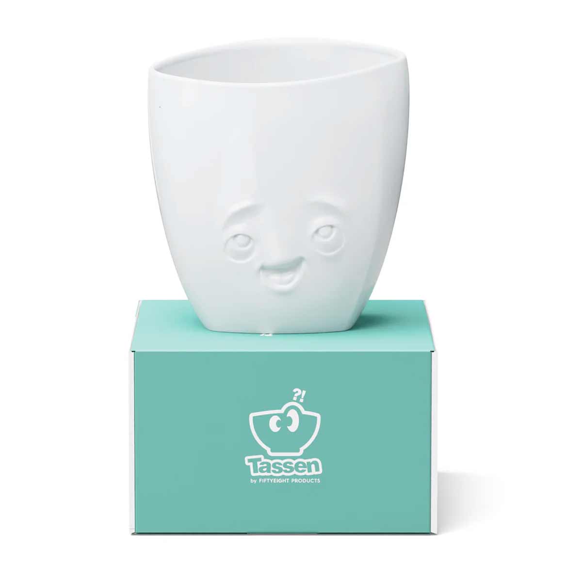 Vase Tassen Joy en porcelaine h�teli�re � 21 � 20 � 10 cm