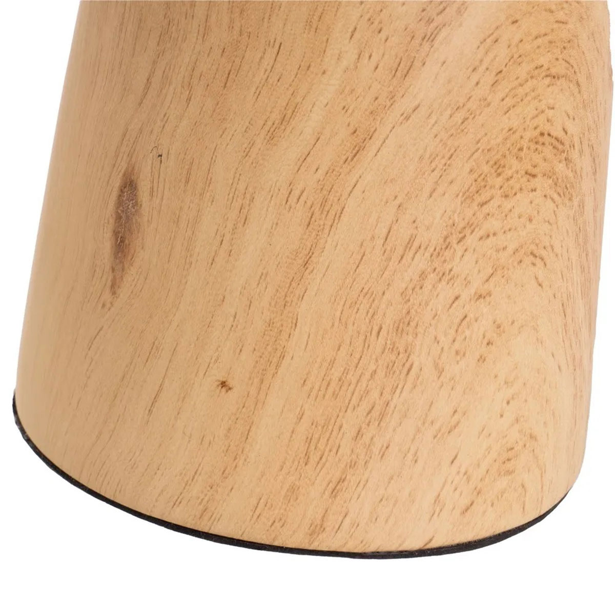Lampe de table c�ramique naturelle et abat-jour beige 34 cm