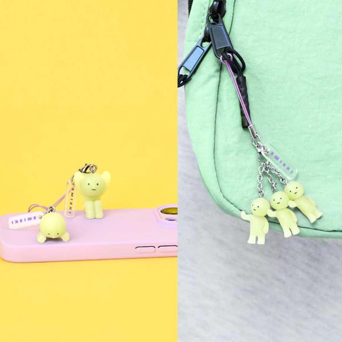 Figurine Smiski Strap � S�rie 3 avec capsule phosphorescente