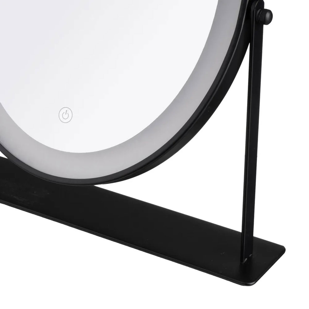 Miroir vanity LED noir orientable