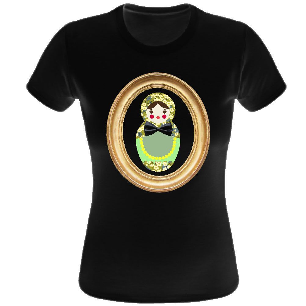 T-shirt basique pour femme - Coupe ajustée - Vêtements de vacances 2025