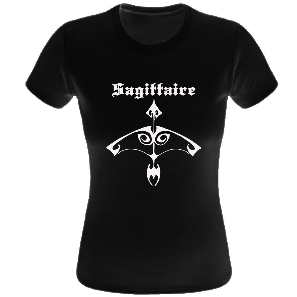 T-Shirt Astrologie Sagittaire par CBK Noir 100% coton