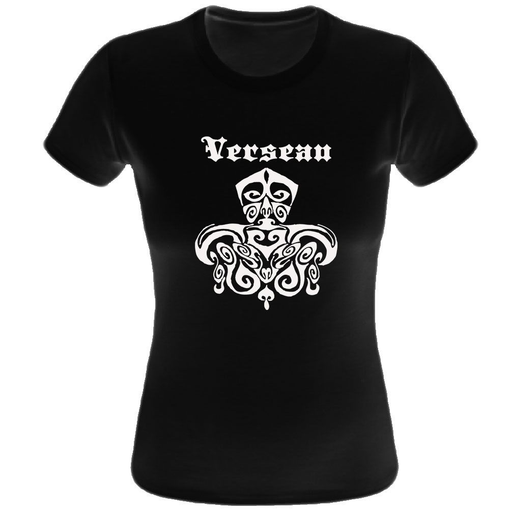 T-Shirt Astrologie Verseau par CBK Noir 100% coton