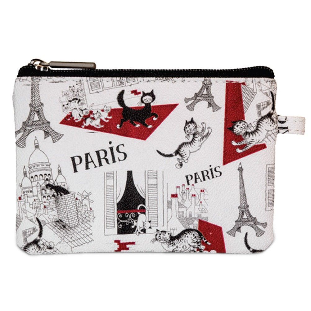 Pochette Les chats de Dubout Paris 10  x 15 cm