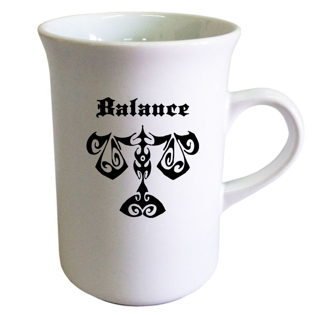 Mug Zodiaque Balance forme tasse  th Cbkreation