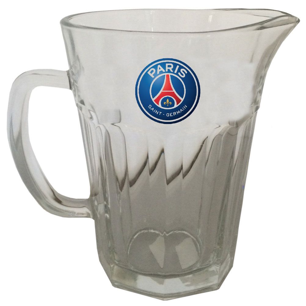 Carafe PSG Paris St Germain en verre - 1 litre