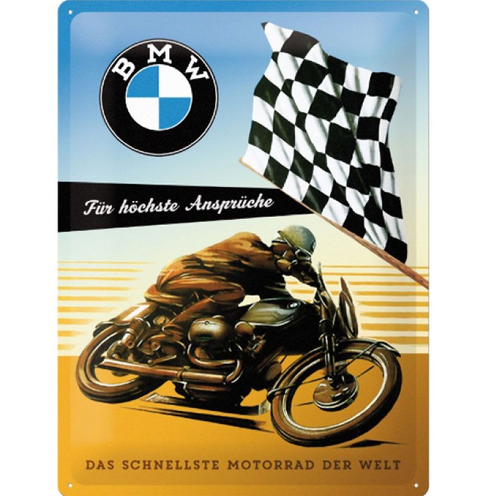 A.u.S. Onlineshop - Hanging Sign - BMW Service - 10 x 20 cm