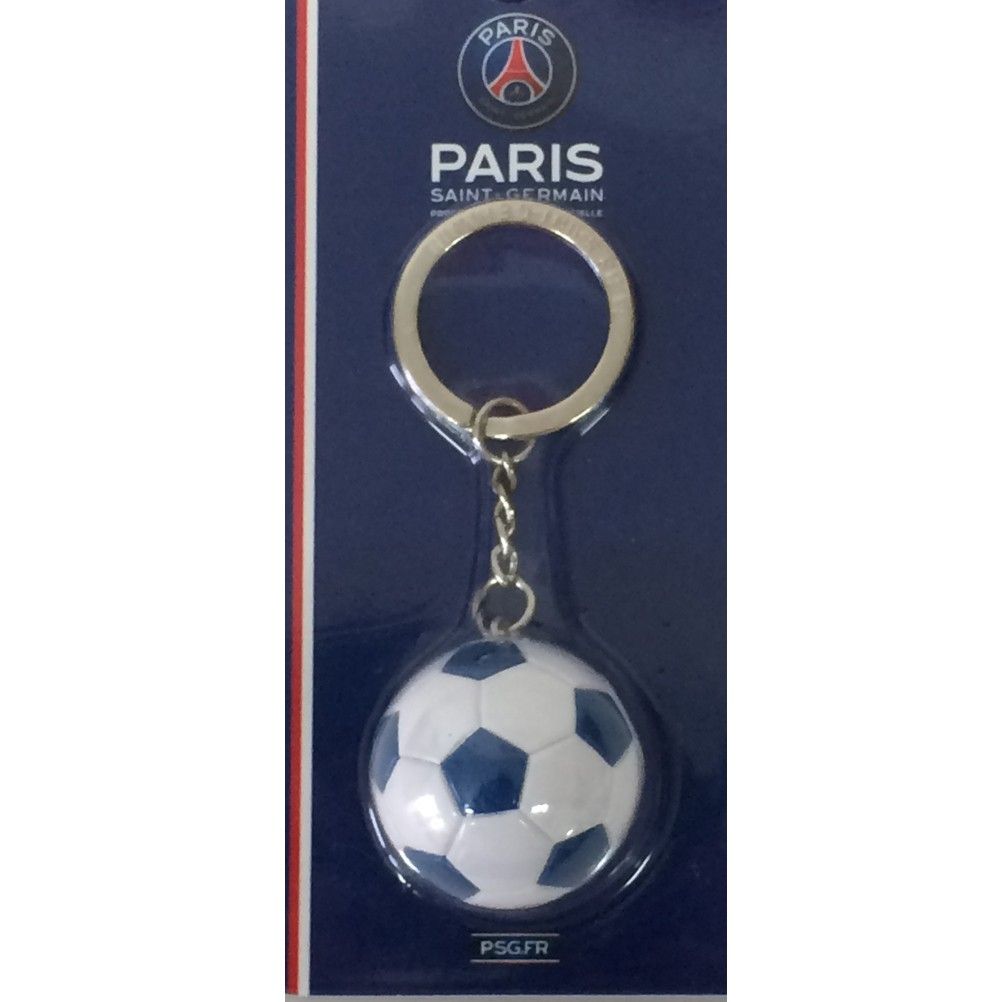Lot De 3 Porte-clés Mascotte Ours PSG - Officiels Paris Saint-Germain