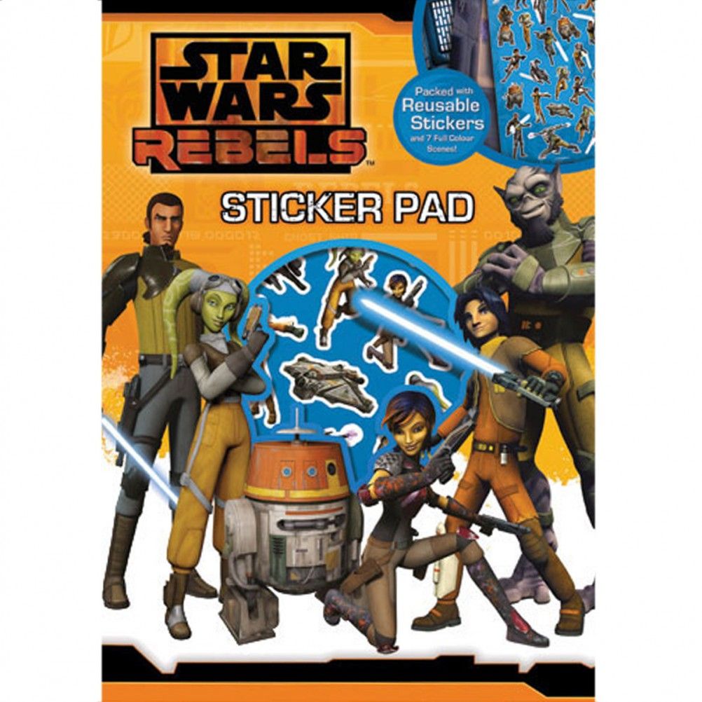 Stickers Star Wars rebels avec scnes  dcorer