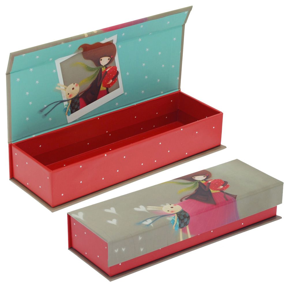 Trousse Kori Kumi The Gift of Friendship Forme plumier en carton