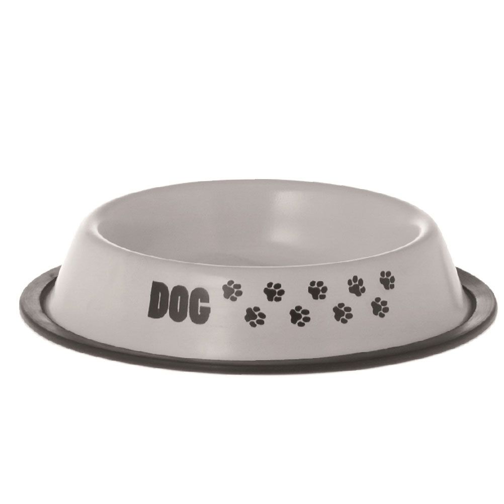 Gamelle Chien en mtal DOG 21 cm