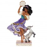 Figurine Esmeralda et Djali par Jim Shore - Disney Traditions