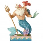 Figurine Ariel et Le Roi Triton Disney Traditions