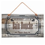 Plaque de porte Bain-Douche à suspendre 30 x 15 cm Plaque de porte Bain-Douche à suspendre 30 x 15 cm