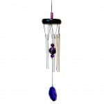 Carillon  vent Zen 4 tubes 51 cm - Violet