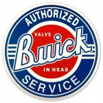 Plaque Mtal Buick Service 29.5 cm