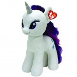 Peluche TY The Beanie Babies - Mon Petit Poney Rarity 17 cm