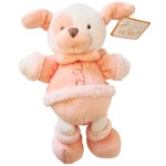 Peluche hochet Doudou GUND Chien Orange