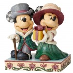 Figurine Mickey et Minnie Style Victorien Disney Traditions