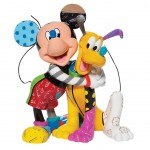 Figurine de Collection Mickey et Pluto par Romero Britto