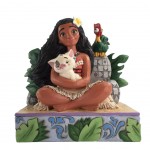 Figurine Vaiana Disney Traditions - Bienvenue  Motunui