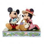 Figurine Mickey et Minnie Disney Traditions - Art de Pques