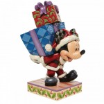 Figurine Mickey Disney Traditions - Voici Mickey le pre Nol