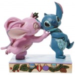 Figurine Stitch et Angel par Jim Shore - Disney Traditions