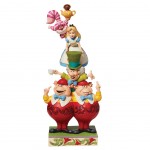 Figurine Alice au pays des merveilles Ici tout le monde est fou