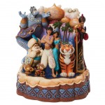 Figurine Aladdin Sculpt avec le coeur - Disney Traditions