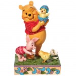 Figurine Winnie l'Ourson Porcinet Pques par Jim Shore