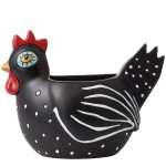 Cache pot en Rsine Par Allen Designs - Petite poulette