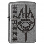 Zippo Briquet tempte Harley Davidson Deluxe grav