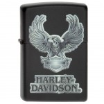 Briquet Zippo Harley Davidson Aigle noir