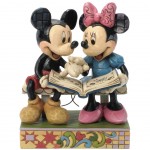 Figurine Mickey et Minnie Disney Traditions - Anniversaire