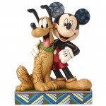 Figurine Mickey et Pluto Disney Traditions
