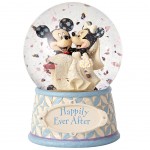 Boule  paillettes Mickey et Minnie Mariage - Disney Traditions