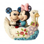 Figurine Mickey et Minnie Disney Traditions - Insparables