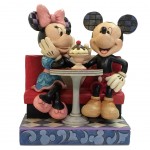 Figurine Mickey et Minnie Disney Traditions - L'amour