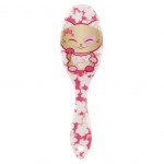 Brosse à cheveux Mani The Lucky Cat - Rose chat Or