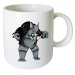 Mug Rhinofroce by Katy G Cbkreation