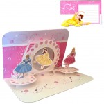 Carte Pop-up Disney Princesses - Ballerina