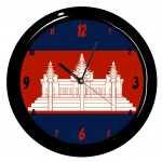 Horloge Cambodge by Cbkreation