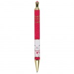 Stylo Bille Mani The Lucky Cat - Rose fuchsia